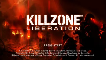 Killzone - Liberation (EU) screen shot title